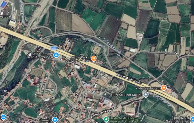Ana Cadde Üzerinde, Denizli, Sarayköy, Satılık, Tarla — fotoğraf 2