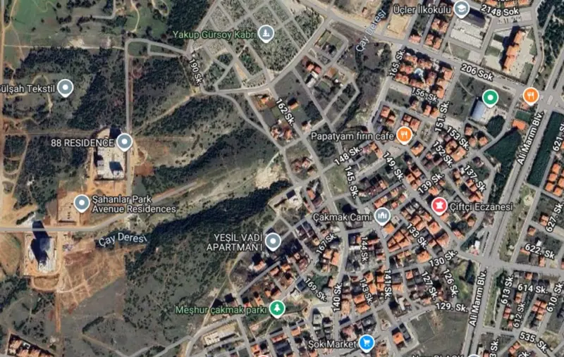 Çakmak Mah., Satılık, Arsa, 5.250 m² — fotoğraf 1