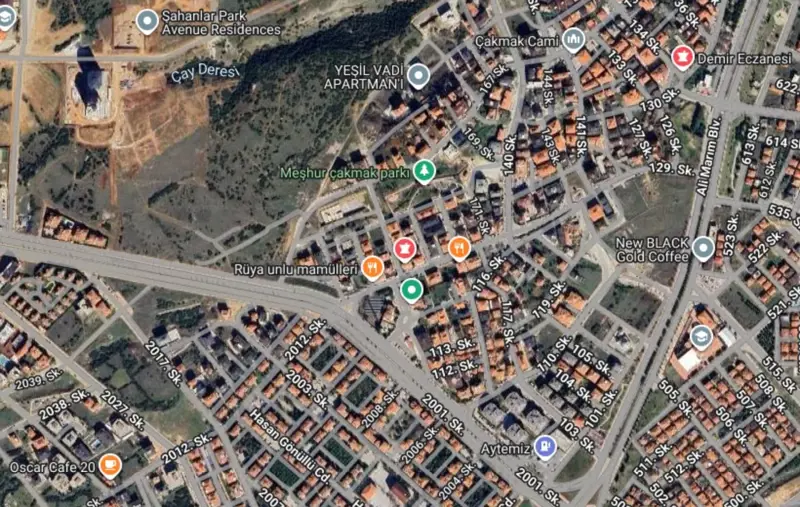Çakmak Mah., Satılık, Arsa — fotoğraf 1