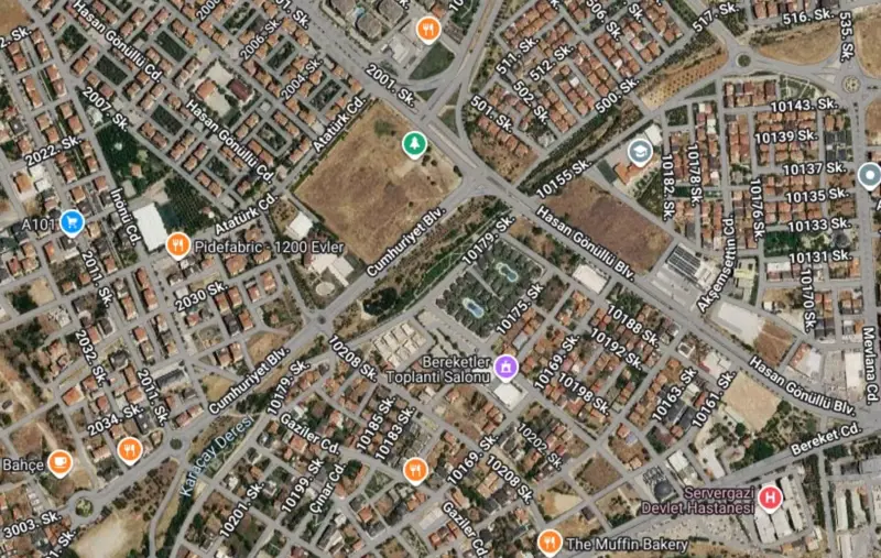 Bereketler Mah., Satılık, Arsa, 378 m² — fotoğraf 1