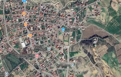 Denizli Pamukkale, Akköy, 504 m², Arsa