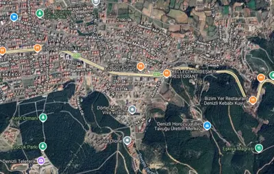 Ana Cadde Üzerinde, Denizli, Pamukkale, Satılık, Arsa