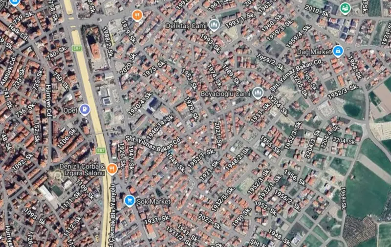 Denizli, Deliktaş, Arsa — fotoğraf 1