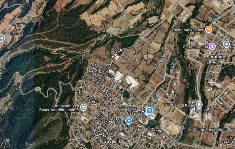 Göveçlik Mah., Satılık, Arsa, 406 m² — fotoğraf 1
