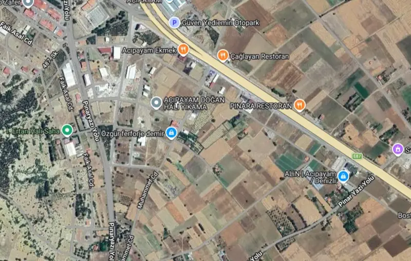 Ana Cadde Üzerinde, Denizli, Acıpayam, Satılık, Arsa — fotoğraf 2