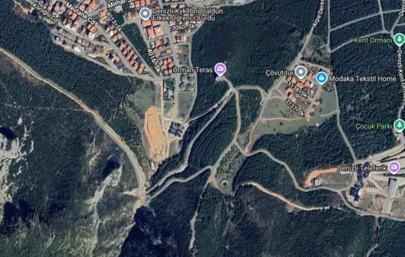 Denizli, Pamukkale, Satılık, Arsa — fotoğraf 2