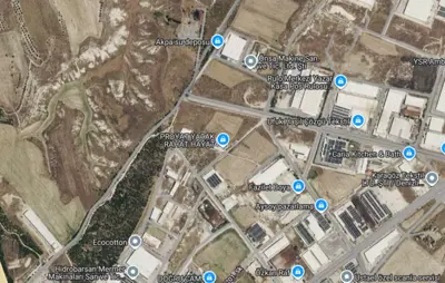 Hacıeyüplü Mah., Satılık, Arsa, Fabrika, 987 m²