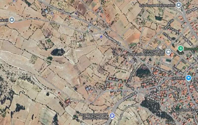 Uzunpınar Mah., Satılık, Arsa, 1.338 m² — fotoğraf 2