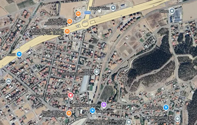 Kaklık Mah., Satılık, Arsa, 972 m² — fotoğraf 1