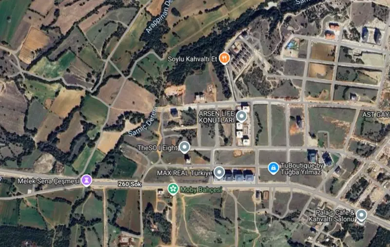 Çakmak Mah., Satılık, Arsa, 1.036 m² — fotoğraf 1