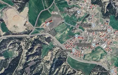 Denizli Pamukkale, Tekkeköy, 20081 m², Arsa