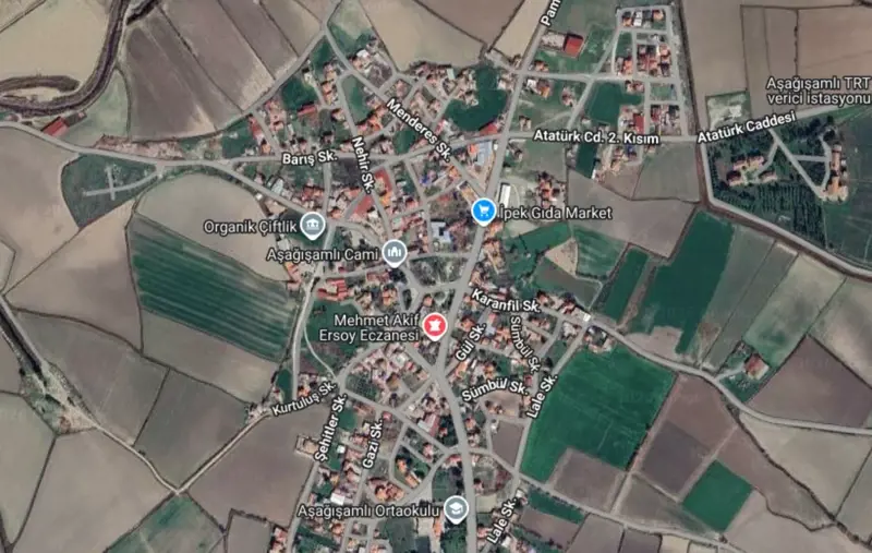 Aşağışamlı Mah., Satılık, Arsa, 877 m² — fotoğraf 1