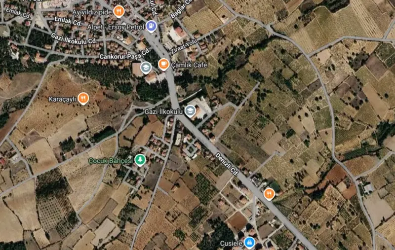 Hüseyinler Mah., Satılık, Tarla, 3.891 m² — fotoğraf 1