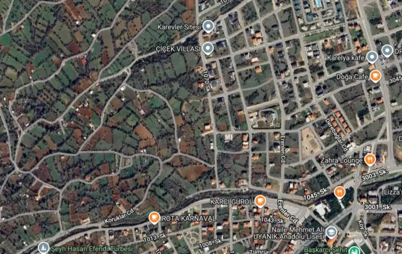 Başkarcı Mah., Satılık, Arsa, 444 m² — fotoğraf 1