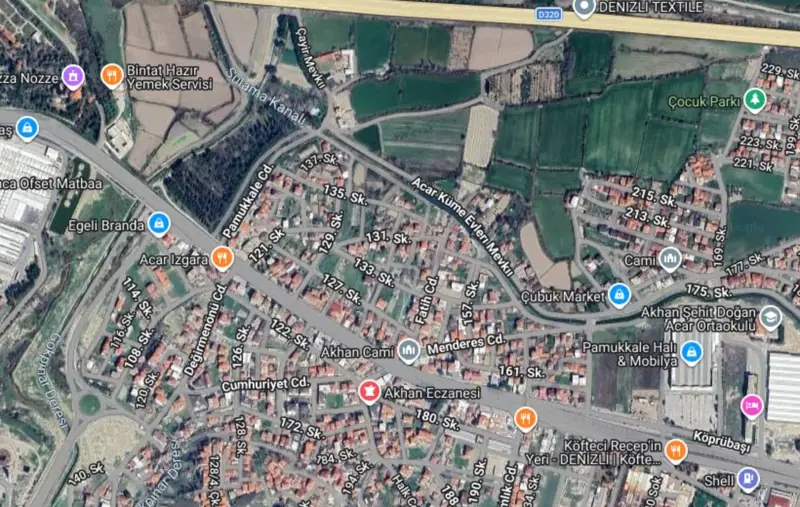 Denizli, Pamukkale, Satılık, Arsa — fotoğraf 2