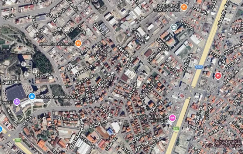 Denizli Pamukkale, Kirişhane, 524 m², Arsa — fotoğraf 2