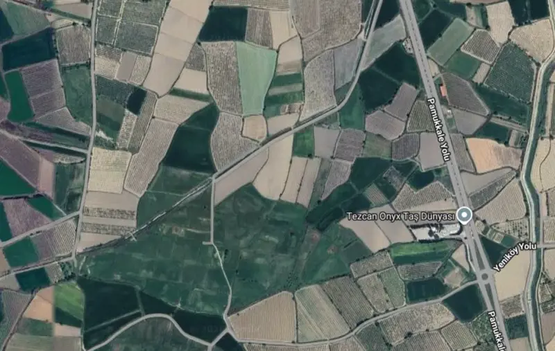 Ana Cadde Üzerinde, Denizli Pamukkale, Yeniköy, 6713 m², Tarla — fotoğraf 1