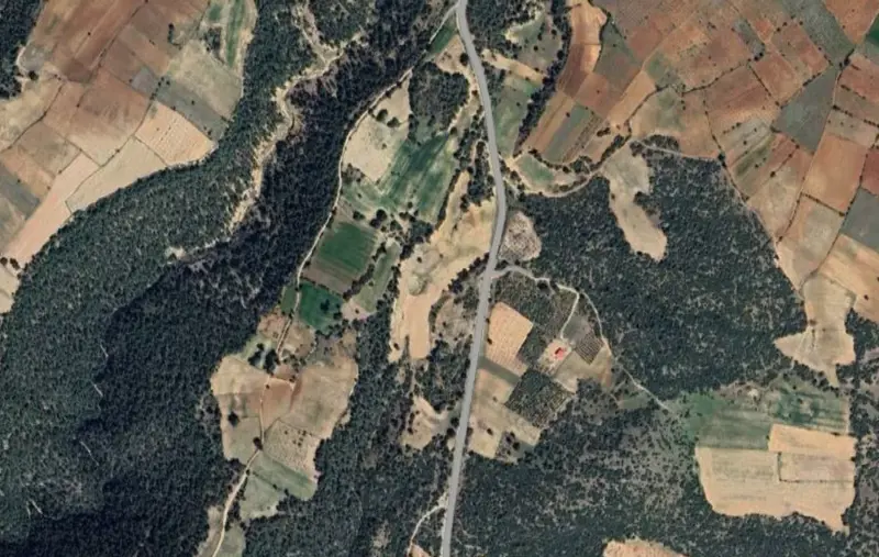 Denizli Pamukkale, Güzelpınar, 10078 m², Tarla — fotoğraf 1