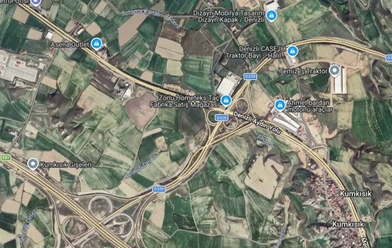 Ana Cadde Üzerinde, Denizli, Merkezefendi, Satılık, Arsa — fotoğraf 1