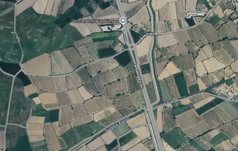 Ana Cadde Üzerinde, Denizli Pamukkale, Yeniköy, 1660 m², Tarla — fotoğraf 1