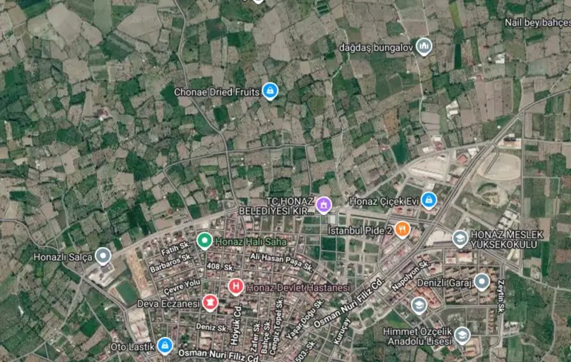 Honaz Mah., Satılık, Arsa, 534 m² — fotoğraf 1