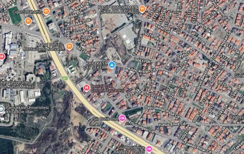 Denizli, Pamukkale, Satılık, Arsa — fotoğraf 1