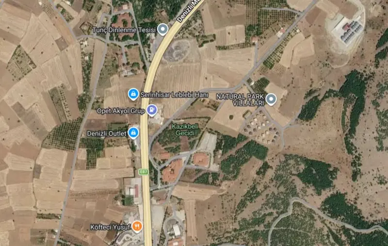 Ana Cadde Üzerinde, Denizli, Tavas, Satılık, Tarla — fotoğraf 2