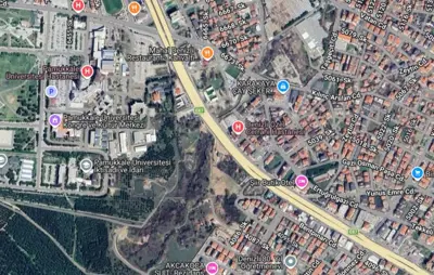 Ana Cadde Üzerinde, Denizli, Pamukkale, Satılık, Arsa