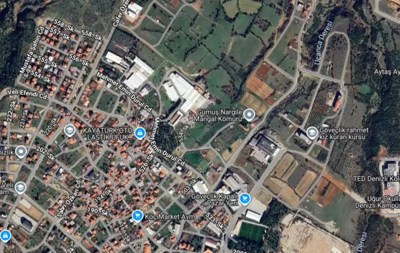 Denizli, Merkezefendi, Satılık, Arsa — fotoğraf 1