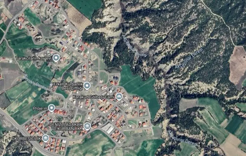 Denizli, Pamukkale, Satılık, Arsa — fotoğraf 2