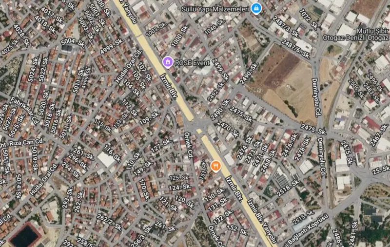 Ana Cadde Üzerinde, Denizli, Merkezefendi, Satılık, Arsa — fotoğraf 2