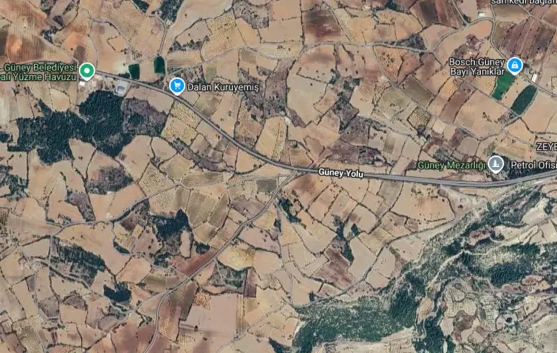 Ana Cadde Üzerinde, Denizli, Güney, Satılık, Tarla — fotoğraf 1