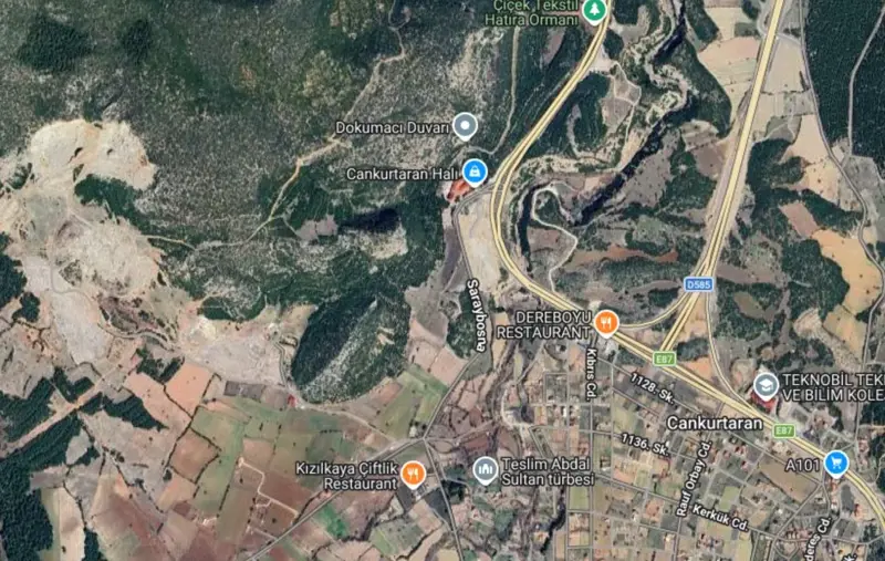 Ana Cadde Üzerinde, Denizli, Cankurtaran, Arsa — fotoğraf 1
