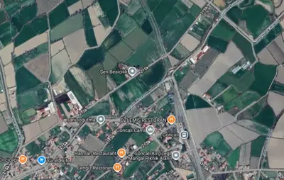 Denizli Pamukkale, Goncalı, 3109 m², Tarla