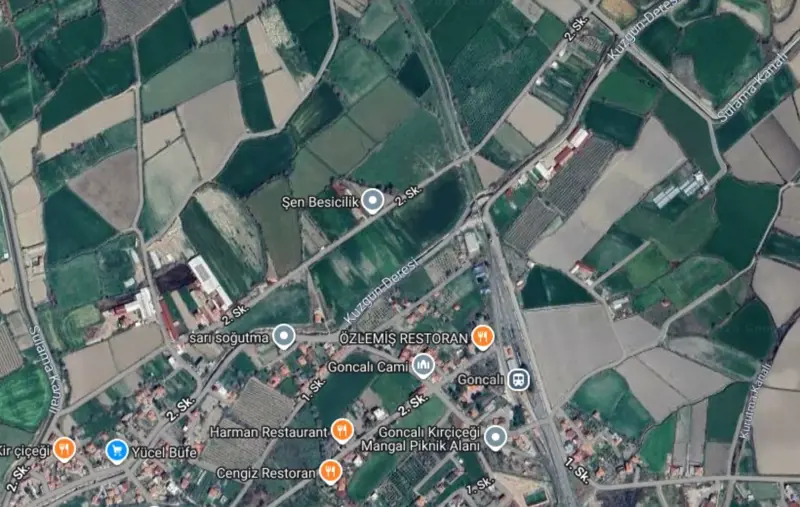 Denizli Pamukkale, Goncalı, 3109 m², Tarla — fotoğraf 1