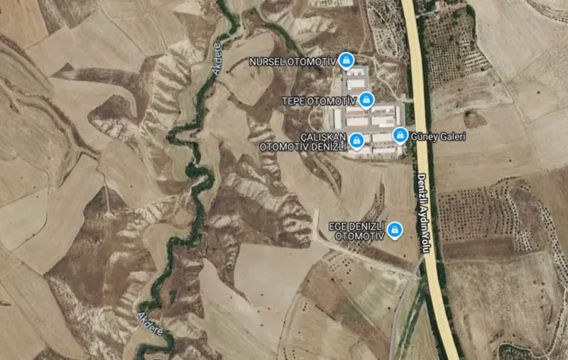 Ana Cadde Üzerinde, Denizli, Merkezefendi, Satılık, Arsa — fotoğraf 2
