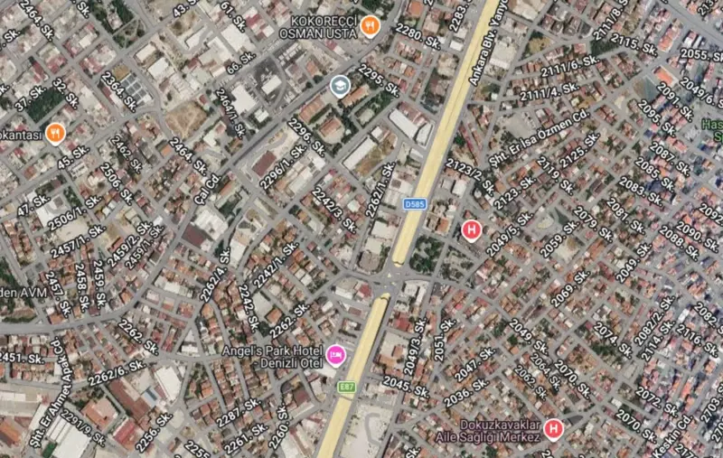 Ana Cadde Üzerinde, Denizli, Merkezefendi, Satılık, Arsa — fotoğraf 2