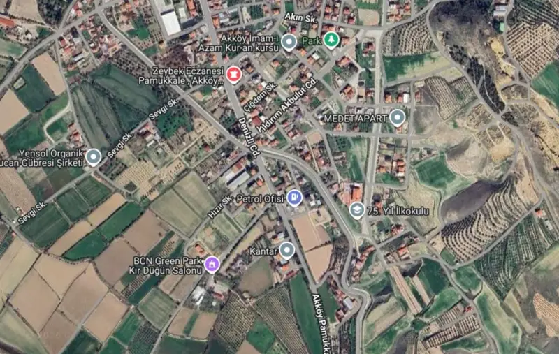 Denizli, Pamukkale, Satılık, Arsa — fotoğraf 2