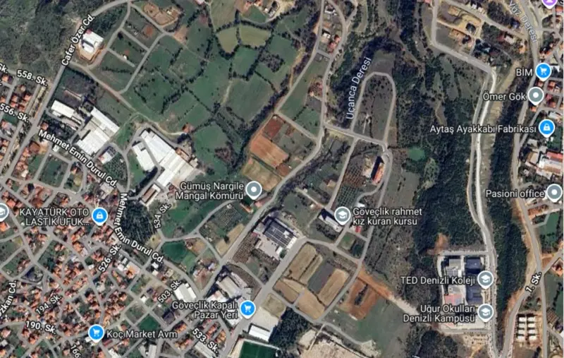 Denizli, Merkezefendi, Satılık, Arsa — fotoğraf 1