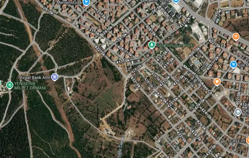 SERVERGAZİ VİLLALIK ALANDA YENİ İMARA AÇILAN YERDE — fotoğraf 1