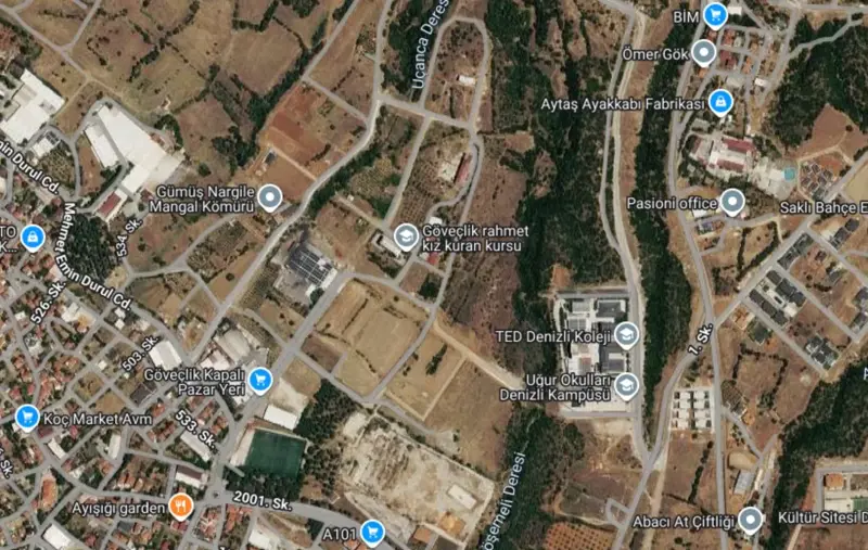 Göveçlik Mah., Satılık, Arsa, 496 m² — fotoğraf 1