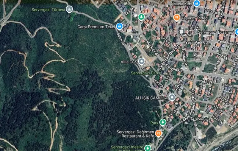 SERVERGAZİ 3 KATLI SATILIK ARSA — fotoğraf 1