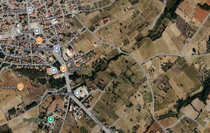 Hüseyinler Mah., Satılık, Tarla, 1.776 m² — fotoğraf 1