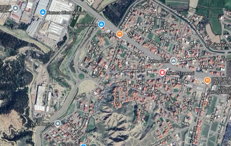 Denizli, Akhan, Arsa — fotoğraf 1