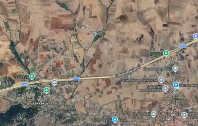Ana Cadde Üzerinde, Denizli, Tavas, Satılık, Tarla