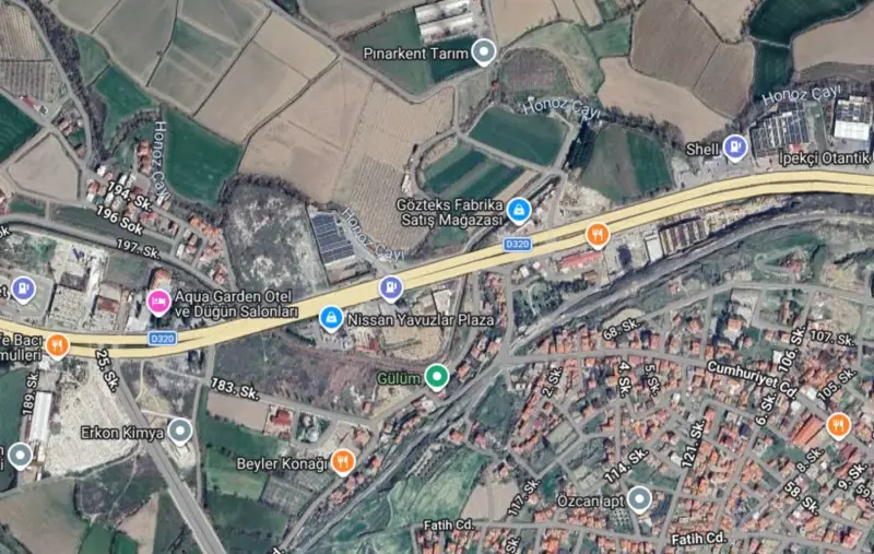 Ana Cadde Üzerinde, Denizli, Pamukkale, Satılık, Arsa — fotoğraf 2