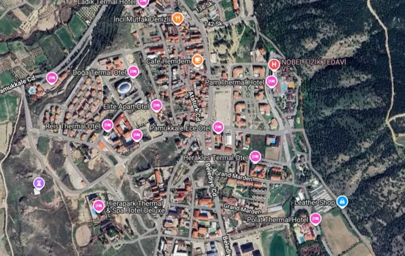 Denizli, Pamukkale karahayıtın gobegınde acıll satılık arsa  — fotoğraf 3