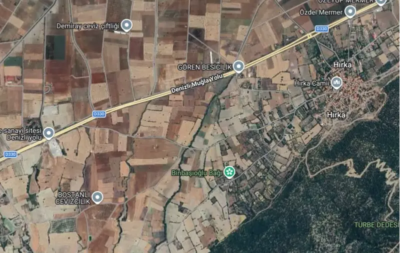Ana Cadde Üzerinde, Denizli, Tavas, Satılık, Tarla — fotoğraf 1