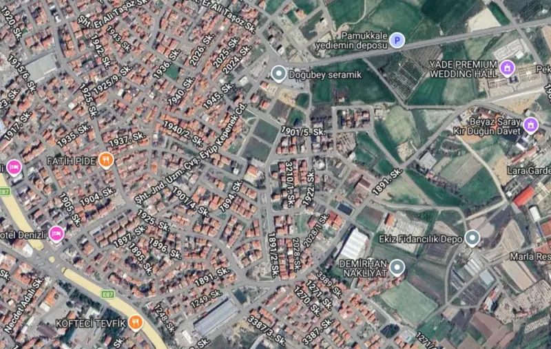 Denizli - Deliktaş - Satılık arsa — fotoğraf 2
