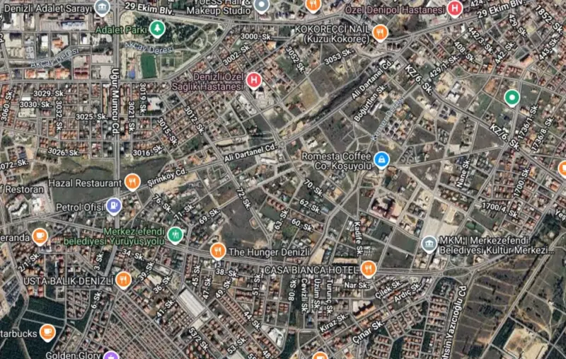 YÜRÜYÜŞ YOLU ERPA HASTANESİ - OKLU PEYZAJ KARŞISI KİRALIK ARSA — fotoğraf 1